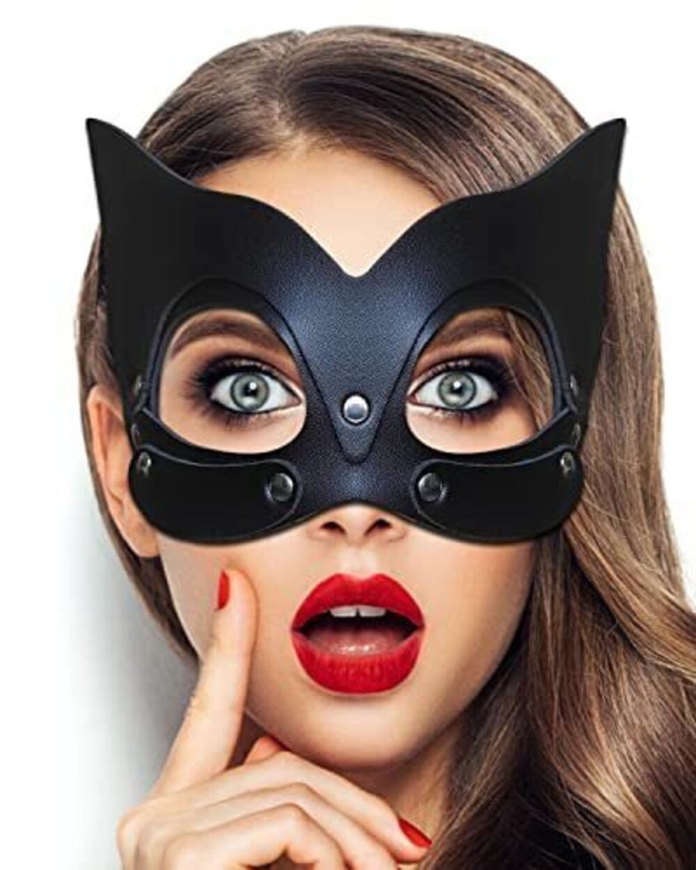 8751 Cat Mask , Masquerade Masks Bunny Masks Cat Face for Night Club